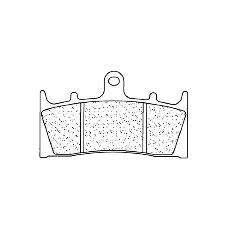 PASTIGLIA FRENO ANT. DX-SX CL BRAKES 2255C60 KAWASAKI ZX9R Ninja (ZX900B/C/E/F) 900 96/01