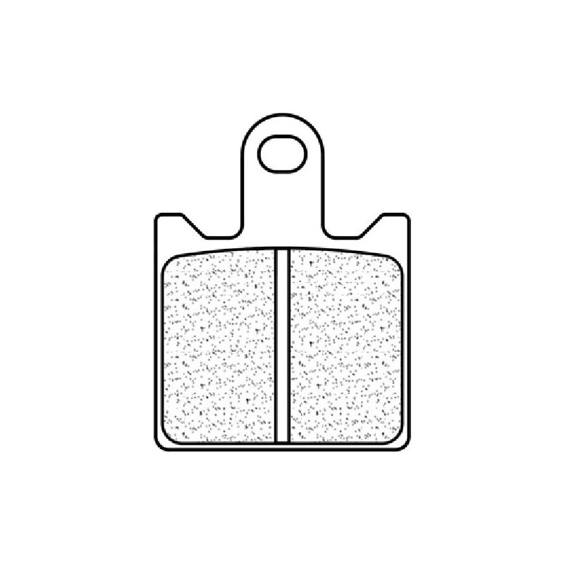 PASTIGLIA FRENO ANT. DX-SX CL BRAKES 1253A3+ KAWASAKI Z 1000 07/09
