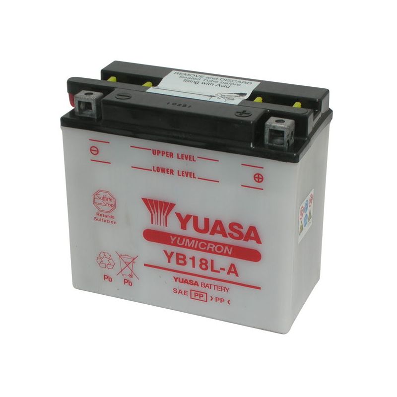 BATTERIA YUASA YB18L-A KAWASAKI Z R (Eddie Lawson Replica) 1000 82/83