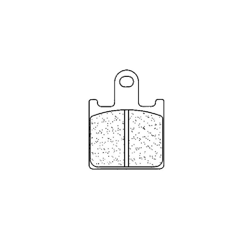 PASTIGLIA FRENO ANT. DX-SX CL BRAKES 1177C60 KAWASAKI GTR ABS (ZGT40AAA/ZGT40EEA/ZGT40CCA) 1400 08/14