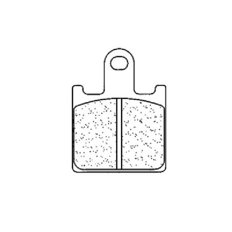 PASTIGLIA FRENO ANT. DX-SX CL BRAKES 1177C60 KAWASAKI GTR ABS (ZGT40AAA/ZGT40EEA/ZGT40CCA) 1400 08/14