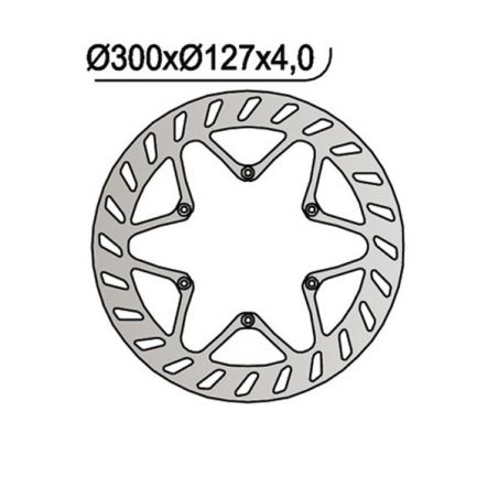DISCO FRENO ANT. NG 1043 KTM LC4 Supermoto 4T 620 98/99