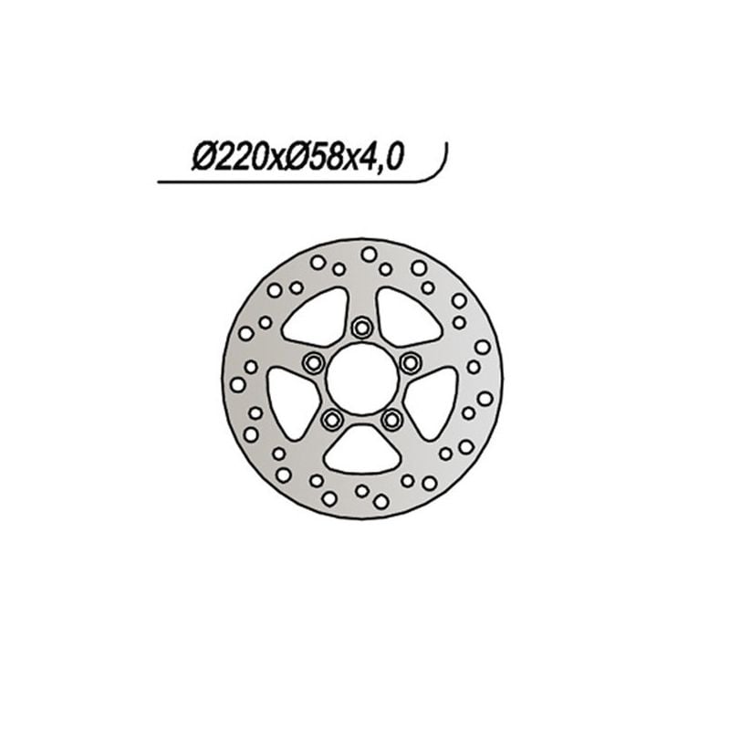 86 DISCO FRENO ANT. NG 086 KYMCO Bet & Win / Bet & Win E2 50 02/07  NG