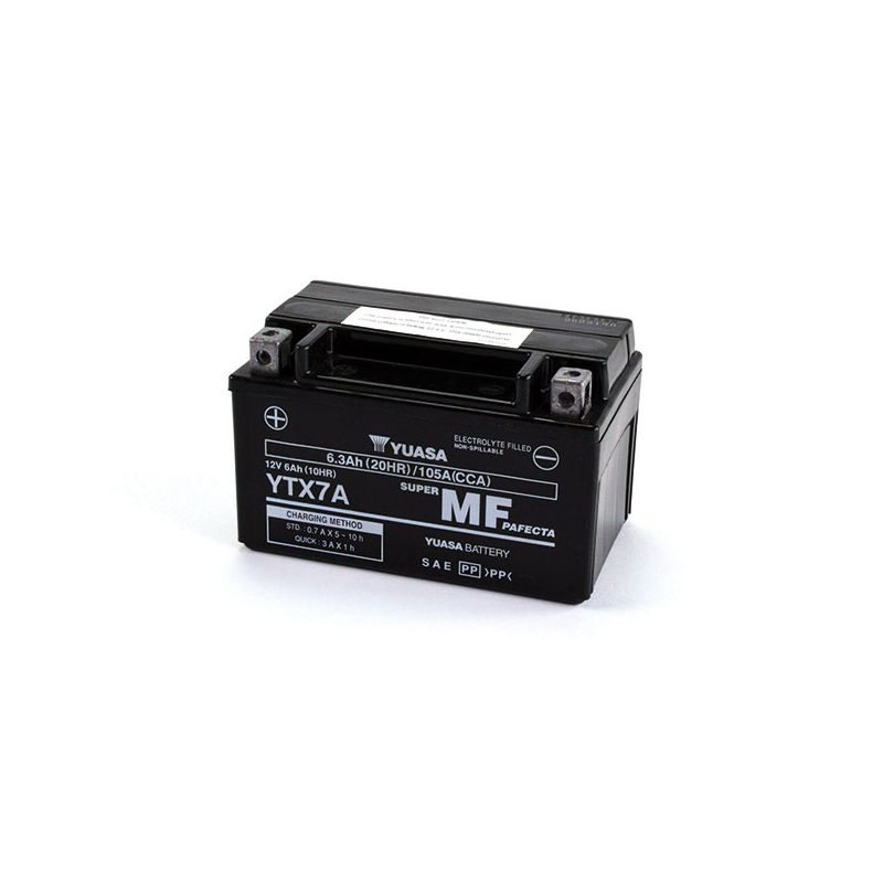 YTX7A-BS(WC) BATTERIA YUASA YTX7A-BS(WC) KYMCO People S 4T E4 50 05/18  YUASA