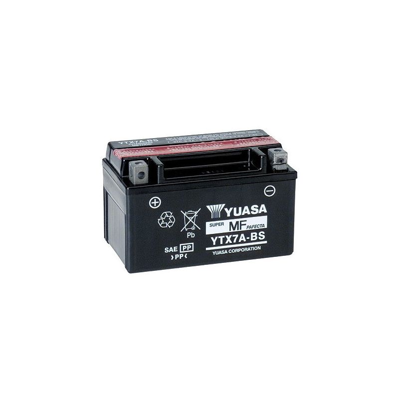 YTX7A-BS BATTERIA YUASA YTX7A-BS KYMCO Agility 4T / E2 R12 125 06/06  YUASA