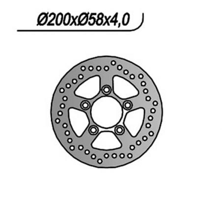 DISCO FRENO POST. NG 095 KYMCO Dink 4T DD E3 125 06/15