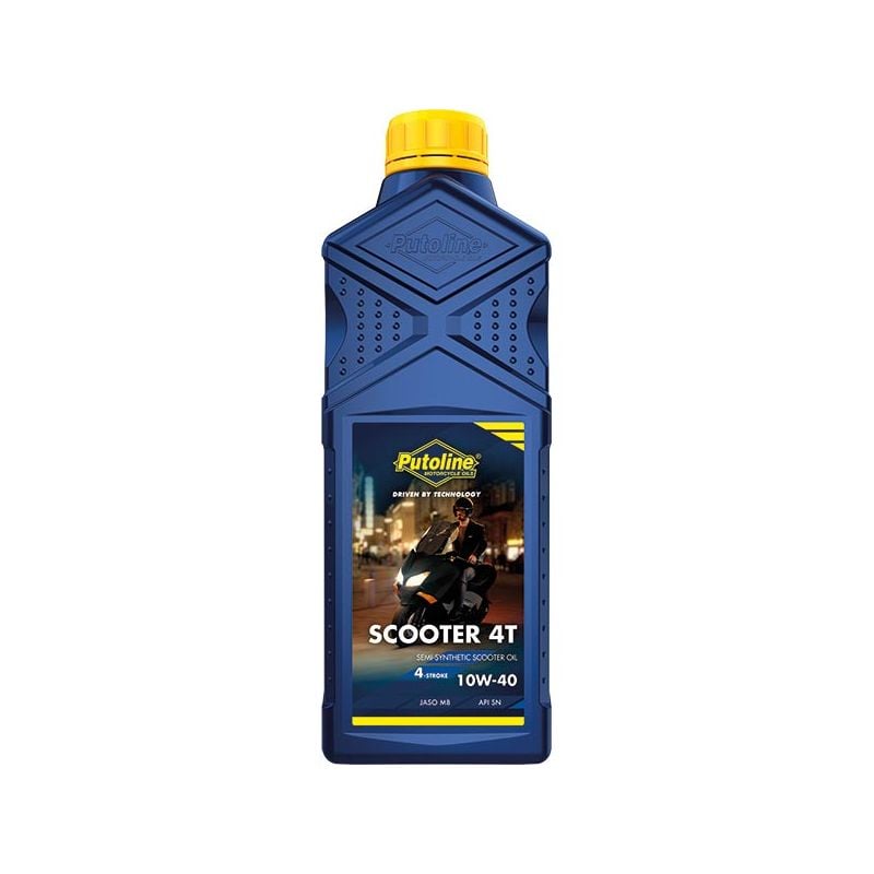 SCOOTER 4T 10W-40 OLIO MOTORE PUTOLINE SCOOTER 4T 10W-40 KYMCO Grand Dink / Grand Dink E2 125 01/07