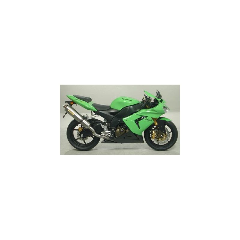 Raccordo basso per collettori originali Kawasaki ZX-10R 2004-2005 1000 cc