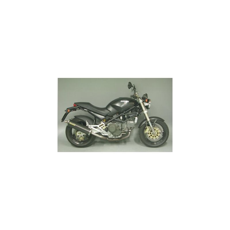Terminali Round-Sil titanio omologati versione alta (Dx+Sx) Ducati MONSTER 900 1994-1999 900 cc