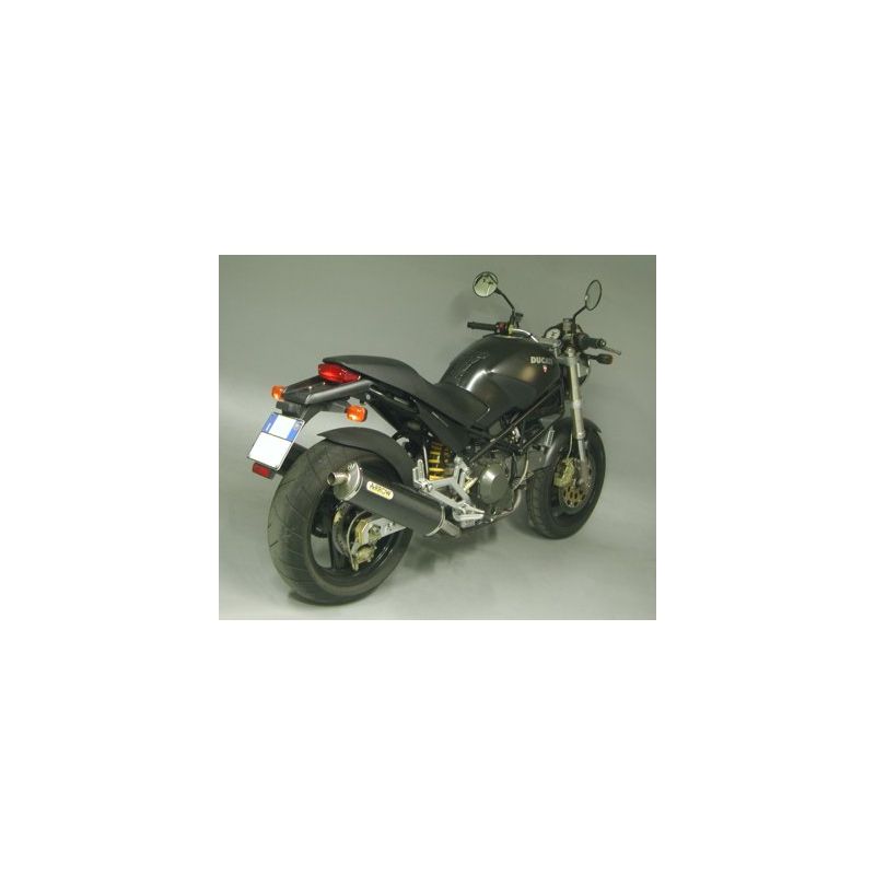 Terminali Round-Sil titanio omologati versione alta (Dx+Sx) Ducati MONSTER 900 1994-1999 900 cc