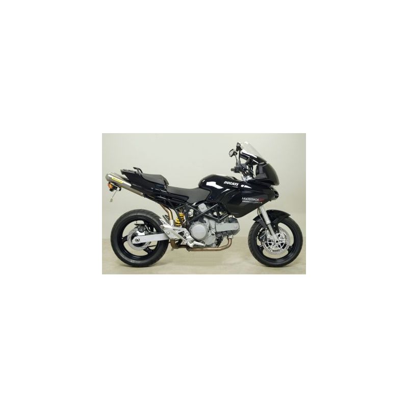 Terminali Round-Sil carbonio omologati (Dx+ Sx) Ducati Multistrada 620 2004-2006 620 cc