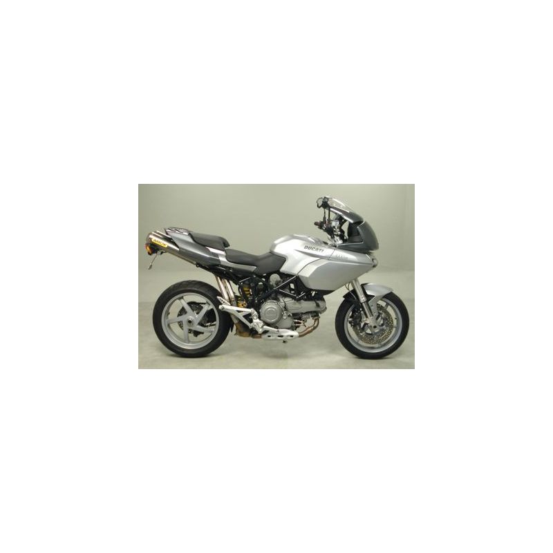 Terminali Round-Sil titanio omologati (Dx+ Sx) Ducati Multistrada 1000 DS 2004-2006 1000 cc