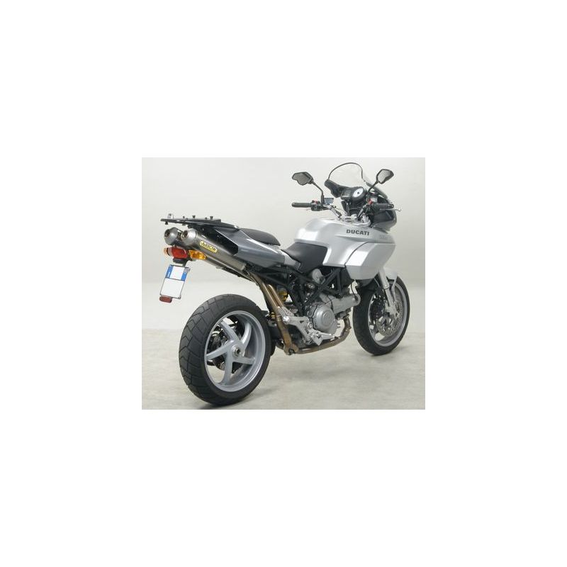 Terminali Round-Sil titanio omologati (Dx+ Sx) Ducati Multistrada 1000 DS 2004-2006 1000 cc