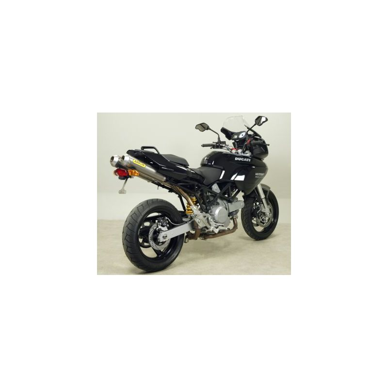 Terminali Round-Sil titanio omologati (Dx+ Sx) Ducati Multistrada 620 2004-2006 620 cc