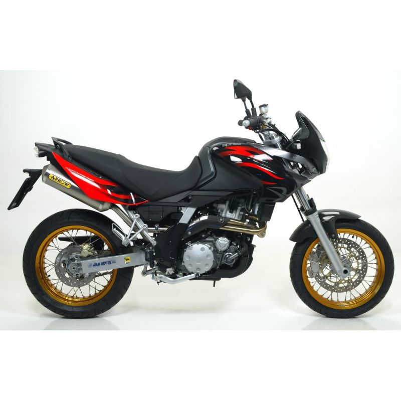 Terminali Thunder Approved titanium (Dx+Sx) Aprilia PEGASO 650 Factory 2005-2011 650 cc