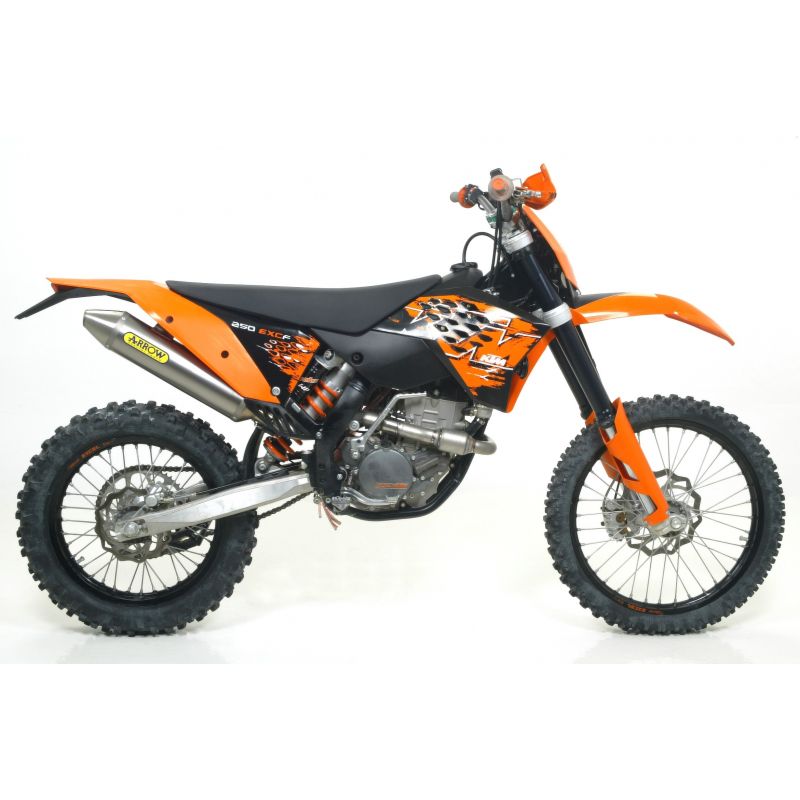 Terminale Off-Road Thunder titanio KTM EXC 250 F 2008- 250 cc