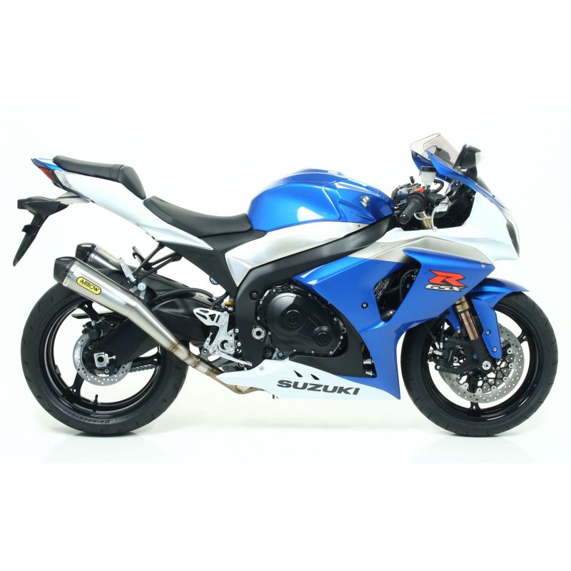 Kit completo COMPETITION (per moto elaborate) con dBKiller con fondello carby Suzuki GSX-R 1000 i.e. 2009-2011 1000 cc