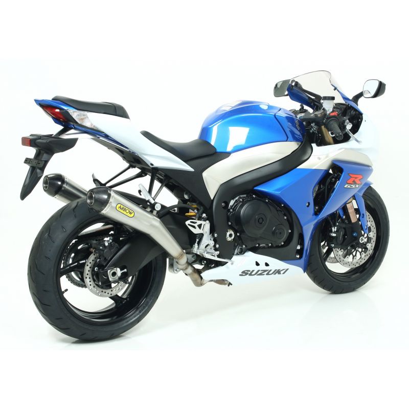 Kit completo COMPETITION (per moto elaborate) con dBKiller con fondello carby Suzuki GSX-R 1000 i.e. 2009-2011 1000 cc