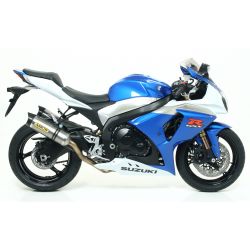 Kit completo COMPETITION EVO" (per moto elaborate) con dBKiller con fondello carby" Suzuki GSX-R 1000 i.e. 2009-2011 1000 cc