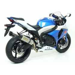 Kit completo COMPETITION EVO" (per moto elaborate) con dBKiller con fondello carby" Suzuki GSX-R 1000 i.e. 2009-2011 1000 cc