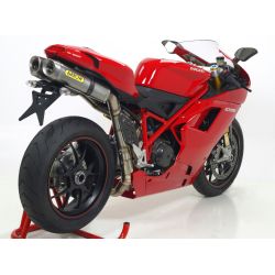 Kit completo COMPETITION (per moto elaborate) con dBKiller Ducati 1098 / 1098 S 2007-2008 1100 cc
