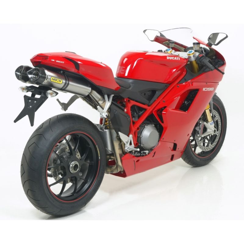 Kit completo COMPETITION (per moto elaborate) con dBKiller Ducati 1098 / 1098 S 2007-2008 1100 cc