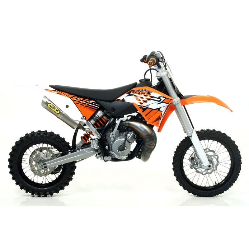 Silenziatore Mini Thunder titanio intercambiabile con originale KTM SX 65 2010-2011 65 cc