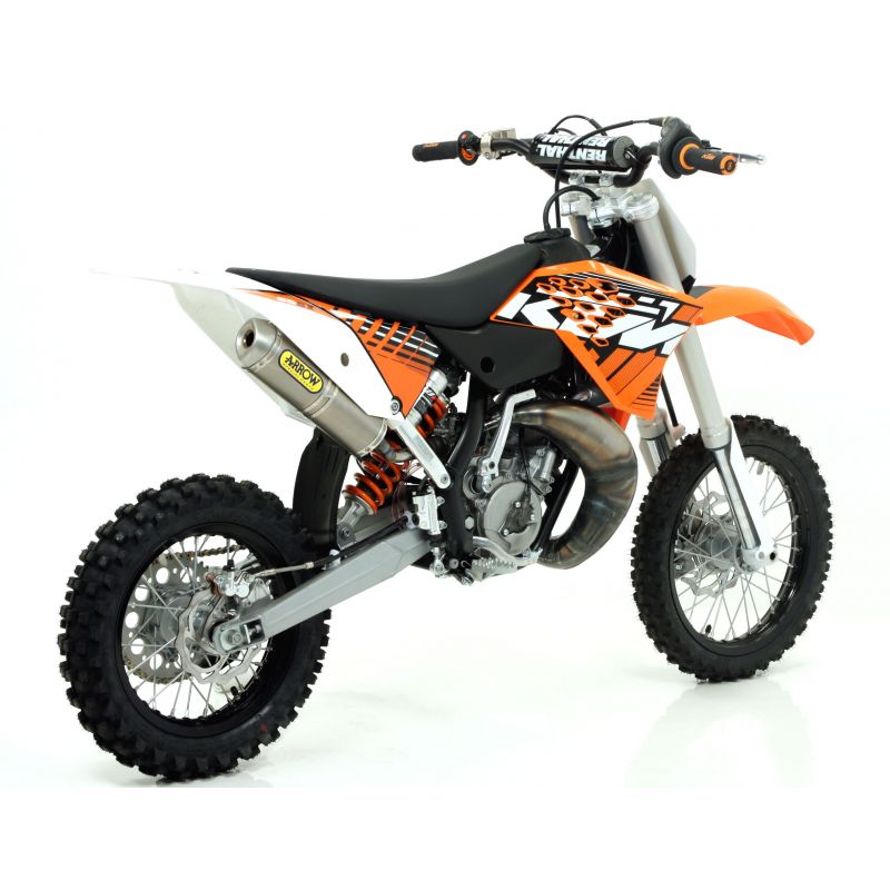 Silenziatore Mini Thunder titanio intercambiabile con originale KTM SX 65 2010-2011 65 cc