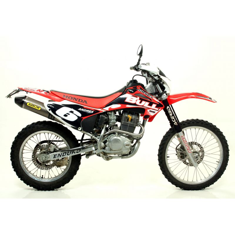 Terminale Thunder Titanio Honda CRF 230F 2011-2012 230 cc