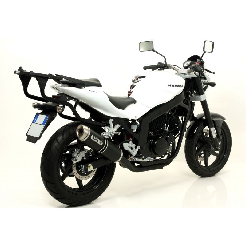 71780AON Terminale Thunder Approved alluminio Dark" per collettori originali" Hyosung Comet 250GT
