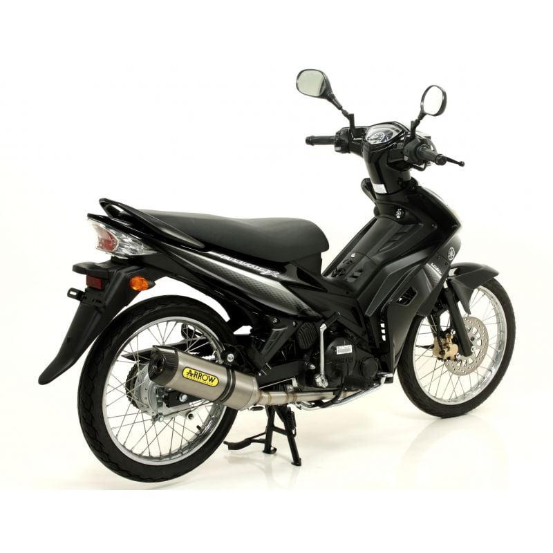 Terminale Street Thunder alluminio con fondello carby Yamaha T 135 Crypton X 2007-2011 135 cc