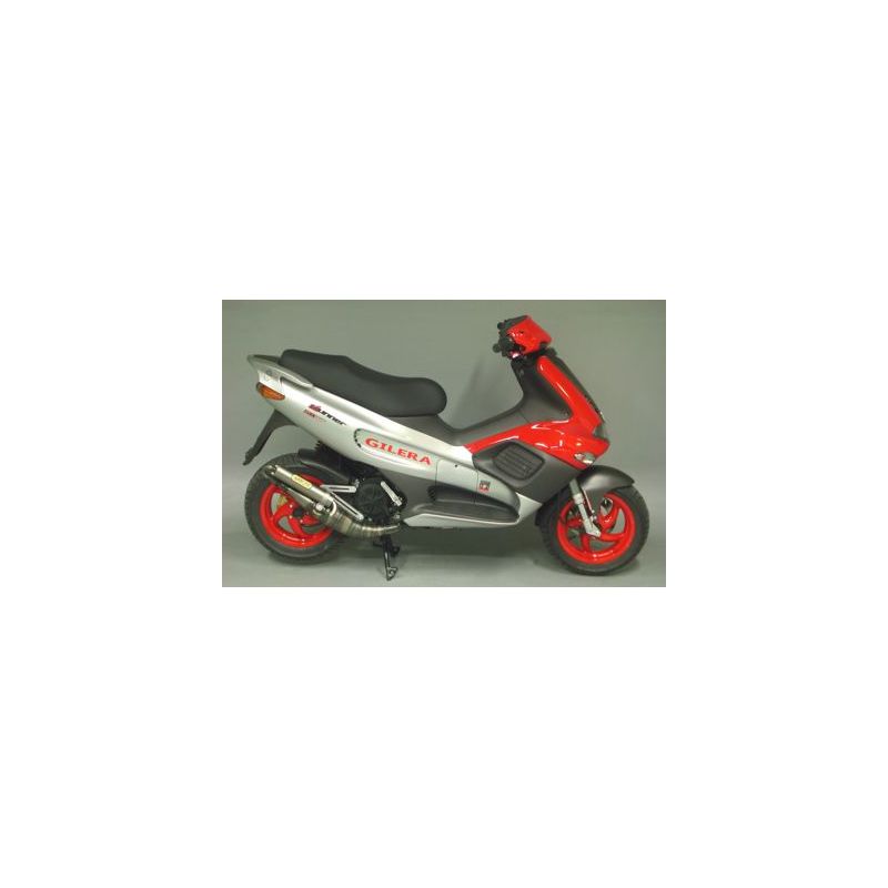 Marmitta scooter Street White" Gilera RUNNER 50 i.e. 2002-2005 50 cc