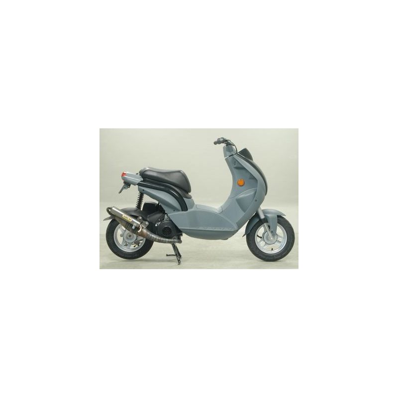 33645SEN Marmitta scooter Street Black" Peugeot LUDIX 2004- 50 cc 8019799053397 ARROW
