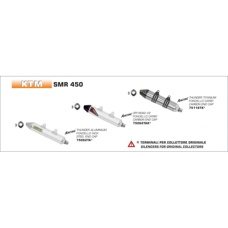 Kit completo Off-Road MX Competition KTM SMR 450 2013- 450 cc