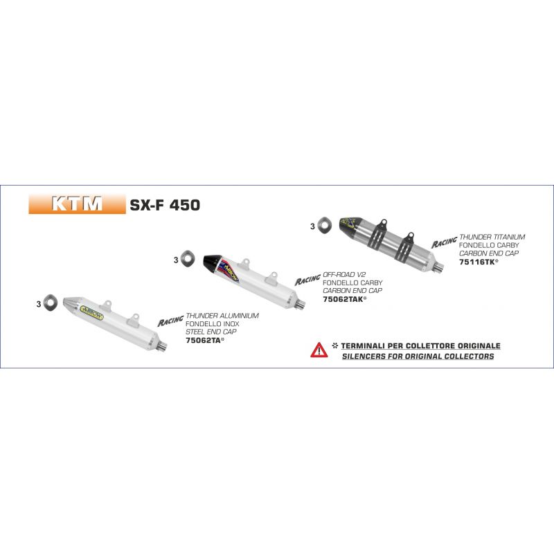 Kit completo Off-Road MX Competition KTM SX-F 450 2014- 450 cc