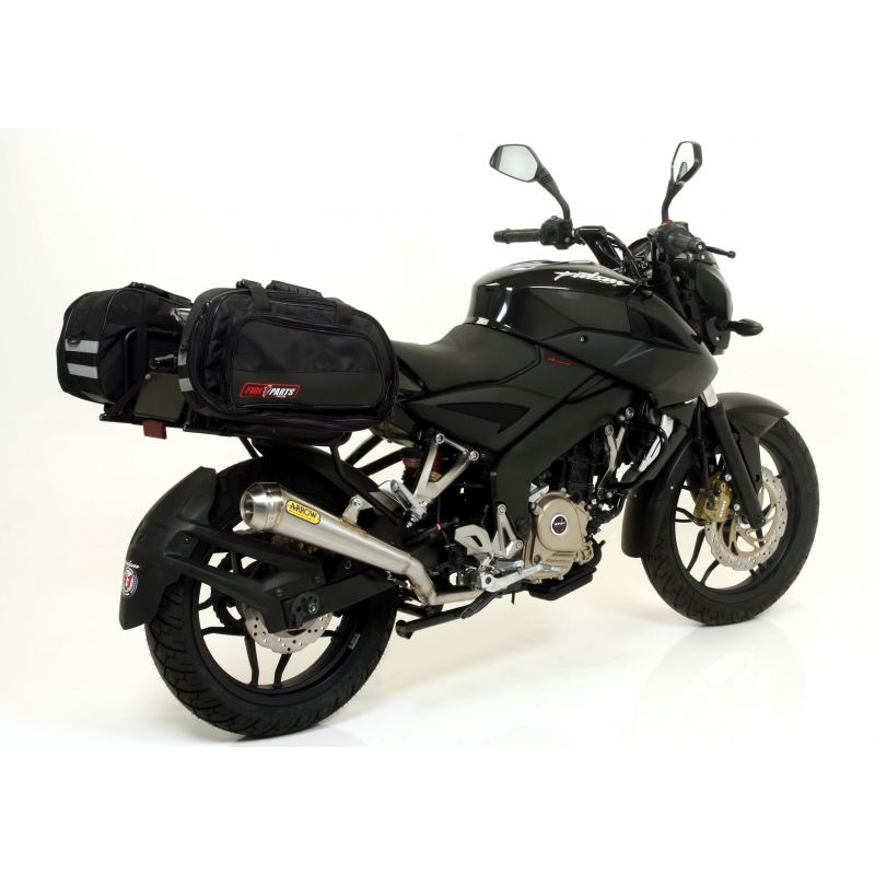 Terminale Thunder alluminio Dark" con fondello carby" Bajaj Pulsar 200 NS 2012-2014  cc