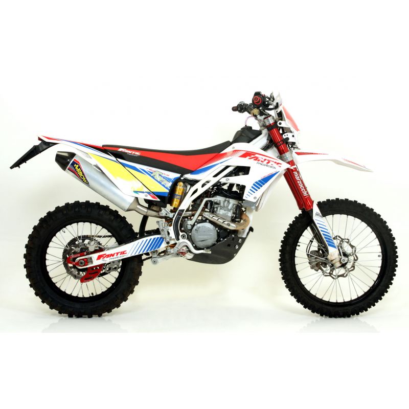 Terminale Off-Road Thunder titanio con fondello carby Fantic Motor TF 250 ES Caballero 2013- 250 cc