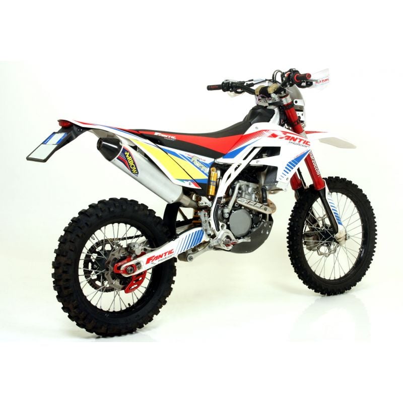 Terminale Off-Road Thunder titanio con fondello carby Fantic Motor TF 250 ES Caballero 2013- 250 cc