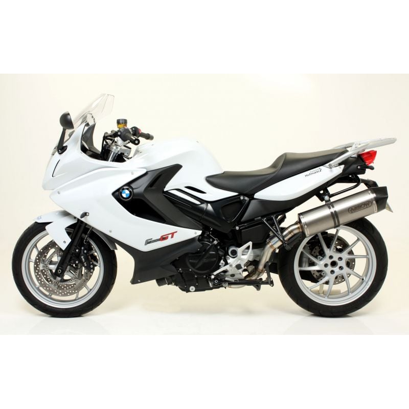 Terminale Maxi Race-Tech alluminio Dark" con fondello carby" BMW F 800 GT 2012-2016  cc