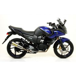 51512AKN Terminale Thunder alluminio Dark" con fondello carby" Yamaha FZ16 - Fazer 16 2008-2012 cc 