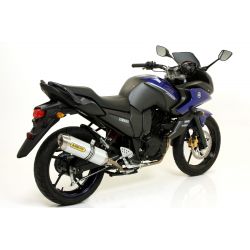 51512AKN Terminale Thunder alluminio Dark" con fondello carby" Yamaha FZ16 - Fazer 16 2008-2012 cc 