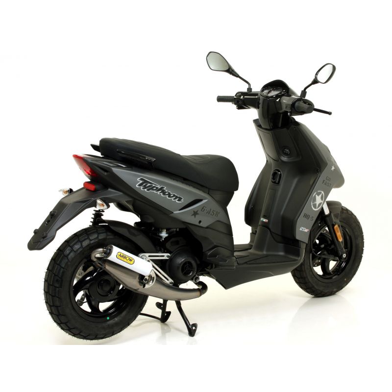 Marmitta scooter Street White" Piaggio TYPHOON  50 2013- 50 cc