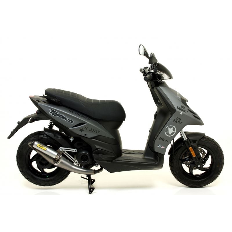 Marmitta scooter Street Black" Piaggio TYPHOON  50 2013- 50 cc