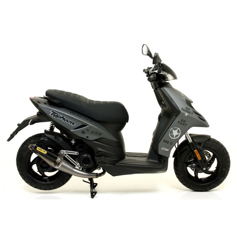Marmitta scooter Street Black" Piaggio TYPHOON  50 2013- 50 cc
