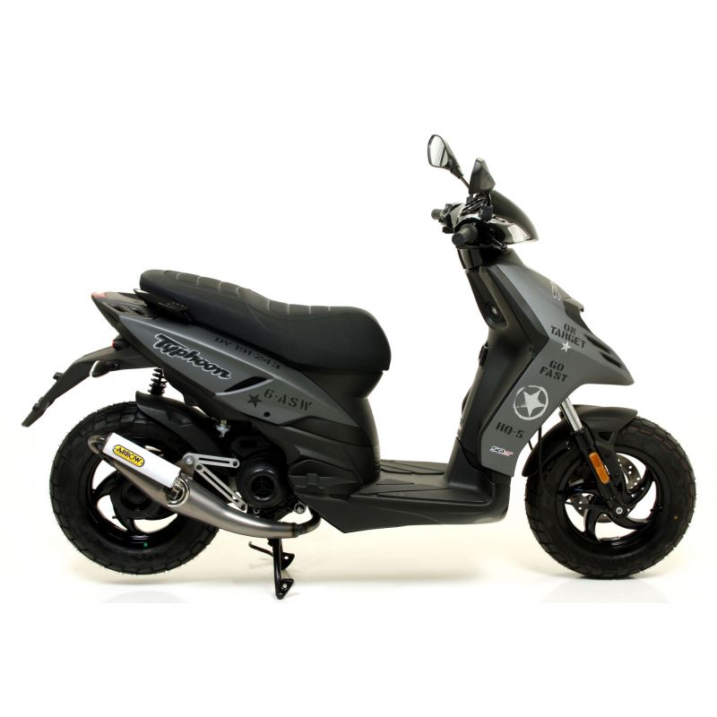 Marmitta scooter Street Black" Piaggio TYPHOON  50 2013- 50 cc
