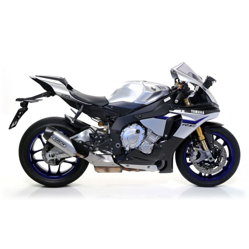 Kit completo COMPETITION FULL TITANIUM" con dBKiller con fondello carby" Yamaha YZF R1 2015-2016 1000 cc