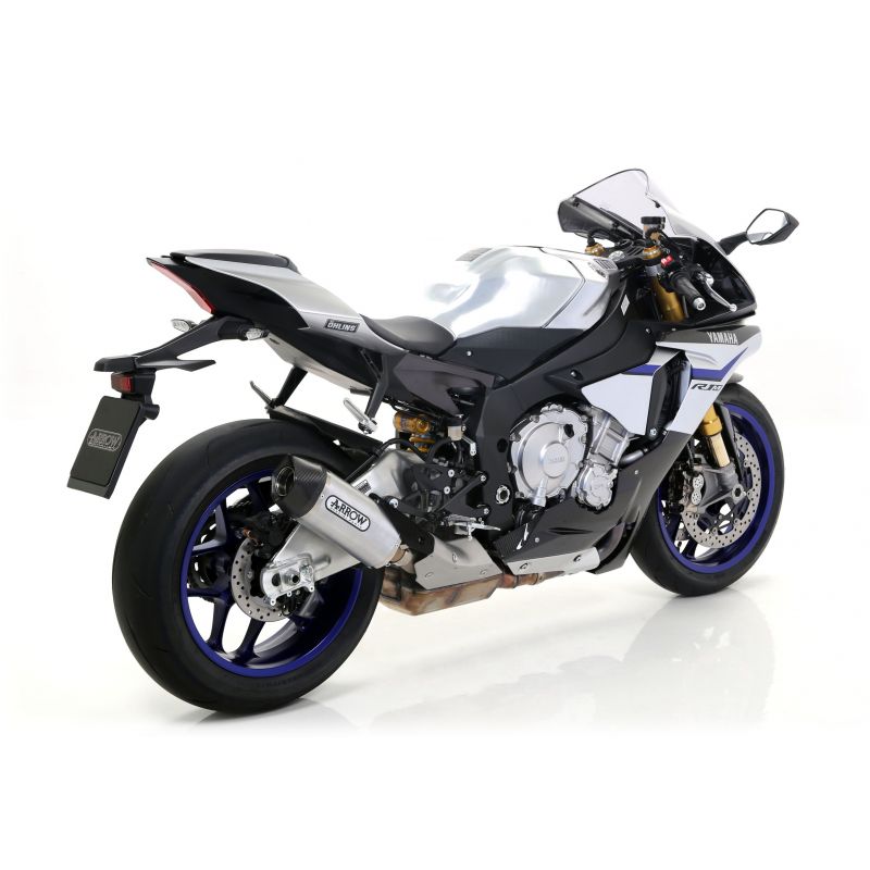 Kit completo COMPETITION con dBKiller con fondello carby Yamaha YZF R1 2015-2016 1000 cc