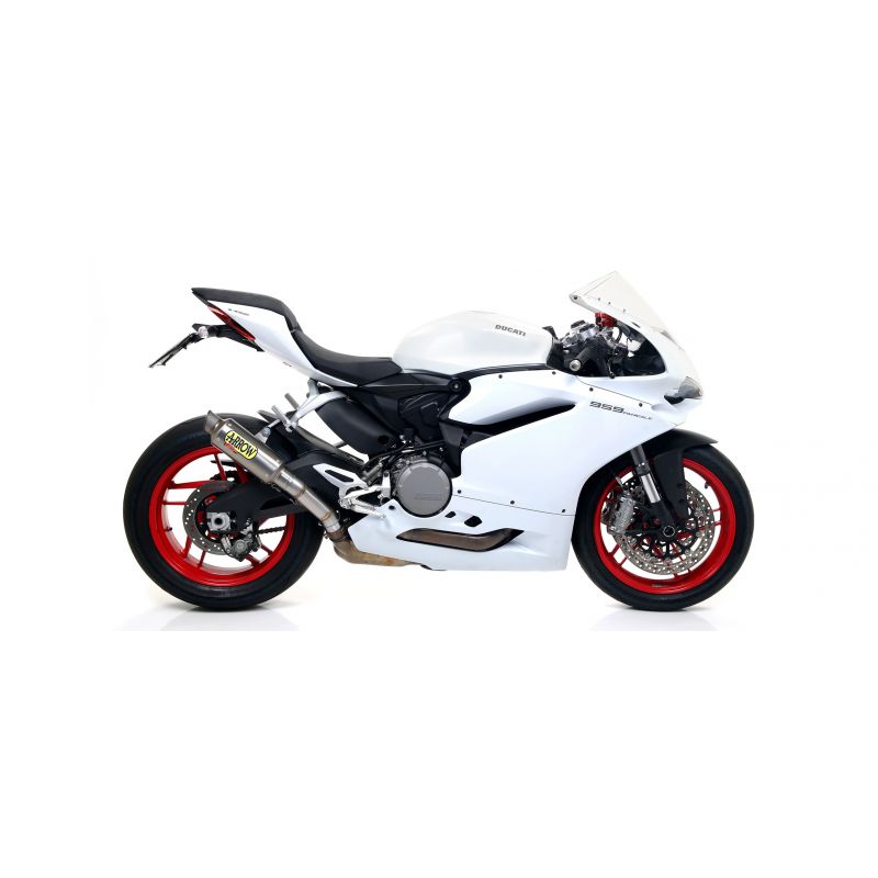 Terminali Works titanio (Dx+Sx) con fondello carby Ducati Panigale 959 2016-2019 959 cc
