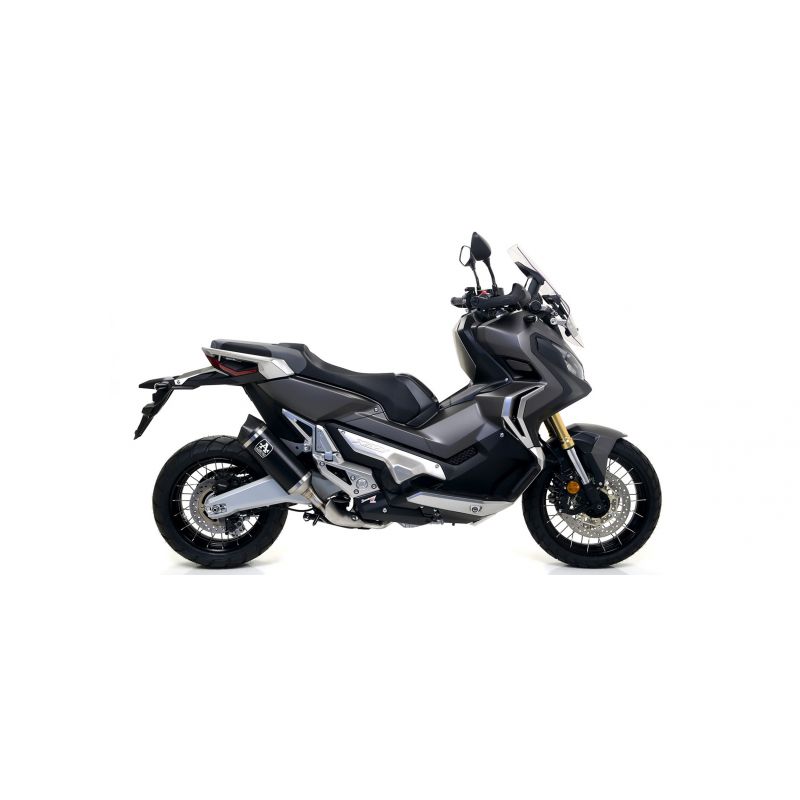 Terminale Race-Tech Alluminio con fondello carby - versione corta Honda X-ADV 750 2017-2020 750 cc