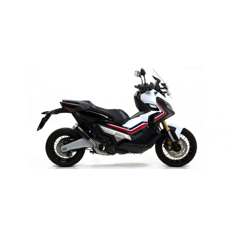 Terminale Race-Tech Alluminio con fondello carby - versione corta Honda X-ADV 750 2017-2020 750 cc
